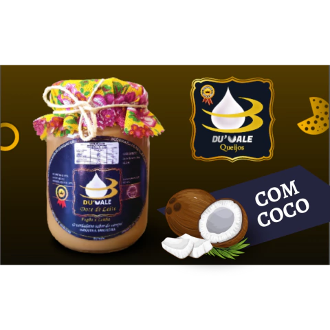 Doce de Leite Du'Vale - Com Coco