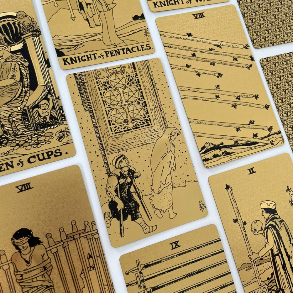 Borderless Gold Foil