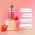 Qdb Lip Oil Pessegura, Morango E Tangerina 3,5g Cuide-se Bem Vermelho E Laranja - Gracy Cosméticos
