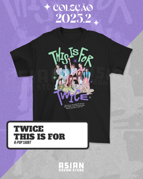 Camisa Twice | FOUR & This is for [Coleção 2025.2] na internet