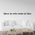 Frase Nunca foi sorte sempre foi Deus para Quarto Sala em Mdf - comprar online