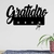 Porta Chaves Mdf Gratidão - comprar online