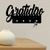 Porta Chaves Mdf Gratidão - Allmartins Quadros e Frases em Mdf