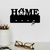 Porta Chaves de Parede Home Decoração em Mdf Preto - Allmartins Quadros e Frases em Mdf