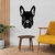 Quadro de Cachorro Buldog Aplique em Madeira - comprar online