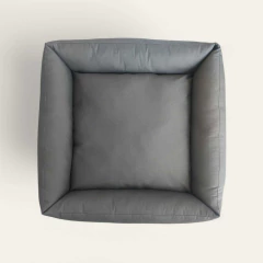 Cama Pet Impermeável Classic Linho Grafite Home Decor - loja online