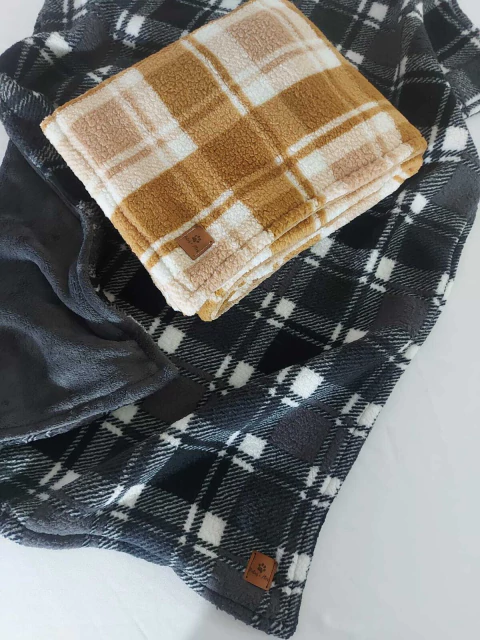 Mantas Duplas Fleece e Pelego Alcapa.