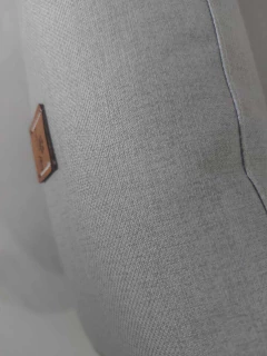 Imagem do Cama Pet Impermeável Classic Linho Cinza Silver Home Decor