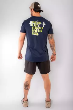 Camiseta Kebra Kexo Front Rack Lunge - AZUL - comprar online
