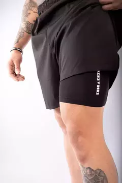 Bermuda de Compressão Kebra Kexo Black - Armazém do Wod