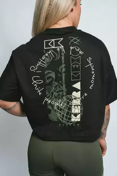 Cropped Oversized Kebra Kexo Zeus na internet