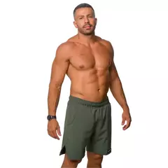 BERMUDA SQUAT VERDE MILITAR na internet