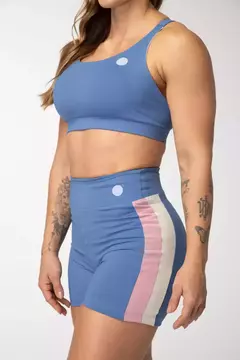 Short Médio Empower Kebra Kexo Sky Blue