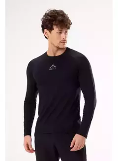 BLUSA SEGUNDA PELE EMANA® ALPEN MASCULINA - PRETO 2 - loja online