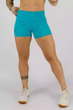 Short Curto Básico Kebra Kexo Turquesa - loja online