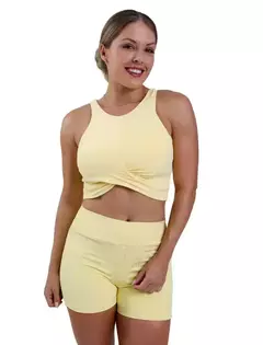 CROPPED CARNA AMARELO SENSE - comprar online