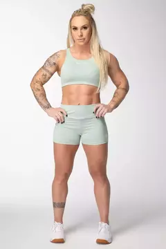 Short Curto Heart Kebra Kexo Acqua