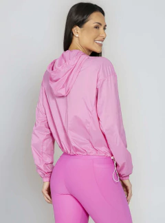 JAQUETA CORTA VENTO 14300 ROSA 16 - comprar online