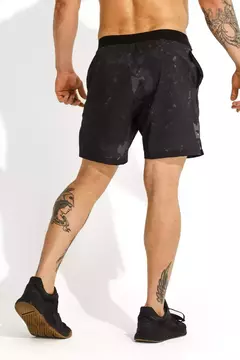 Bermuda Kebra Kexo Discolor Black - Armazém do Wod
