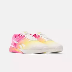 TENIS NANO X5 FEMININO - BRANCO COLORIDO - loja online