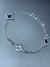 Pulseira inspiração 3 mini trevos trabalhados na internet