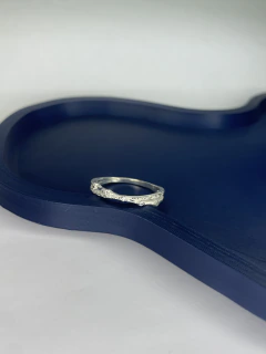 ANEL DUPLO COM MINI ZIRCONIA