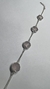 PULSEIRA INDIANA COM PEDRAS - PRATAS 1K