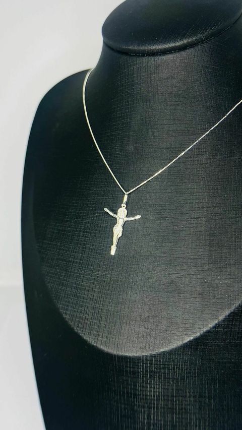 CONJUNTO VENEZIANA 45CM + JESUS CRISTO