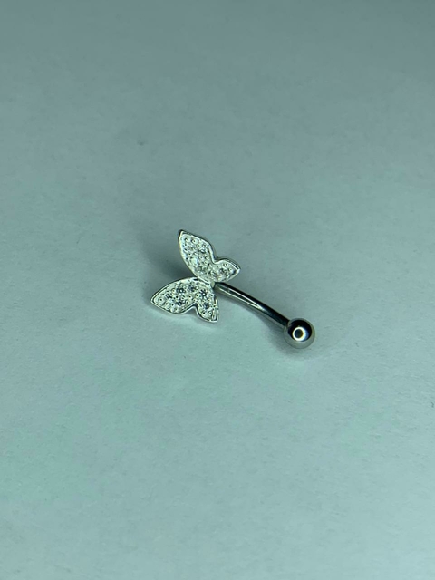 PIERCING UMBIGO BORBOLETA INVERTIDA ITP13