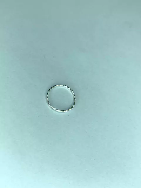 PIERCING ARGOLA TORCIDA AP078 8M