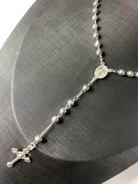 ROSÁRIO DISCO BEAD 4MM