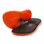 Sandália Kenner New Summer - Preto e Laranja - comprar online