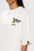 T-Shirt Baw New Over Abelha - Off White - Duroc Store