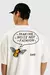 T-Shirt Baw New Over Abelha - Off White - loja online