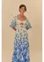 Vestido Estampado Voo De Porcelana - Farm na internet