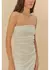 Vestido Sem Alça Pregas - Farm - Duroc Store