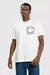 T-Shirt Baw Regular X Smiley Record - Off White na internet