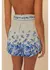 Short Sarja Estampado Voo De Porcelana - Farm - loja online