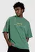 T-Shirt Baw New Over Classy Embroidered - Verde na internet