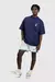 T-Shirt Baw New Over Dalmata - Azul Marinho - comprar online