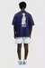 T-Shirt Baw New Over Dalmata - Azul Marinho - loja online