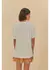 T-Shirt Média Estampada Corazon Tropical Off White - Farm - loja online