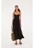 Vestido Reto Alcinhas Preto - Farm - comprar online