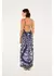 Vestido Cropped Estampado Marcelle - Farm - loja online