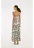 Vestido Longo Estampado Jardim Chintz Lenço - Farm - loja online