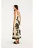 Vestido Languido Estampado Floral Arabasque - Farm - loja online