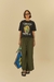 T-Shirt Média Estampada Corazon Tropical Preta - Farm - comprar online