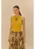 Regata Farm Rio Bordada Amarelo - Farm - comprar online