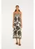 Vestido Cropped Estampado Floral Arabesque - Farm - comprar online