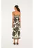 Vestido Cropped Estampado Floral Arabesque - Farm - loja online